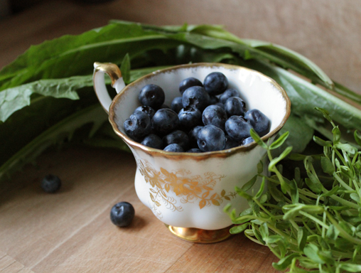 Dandy Blueberry Greens Smoothie